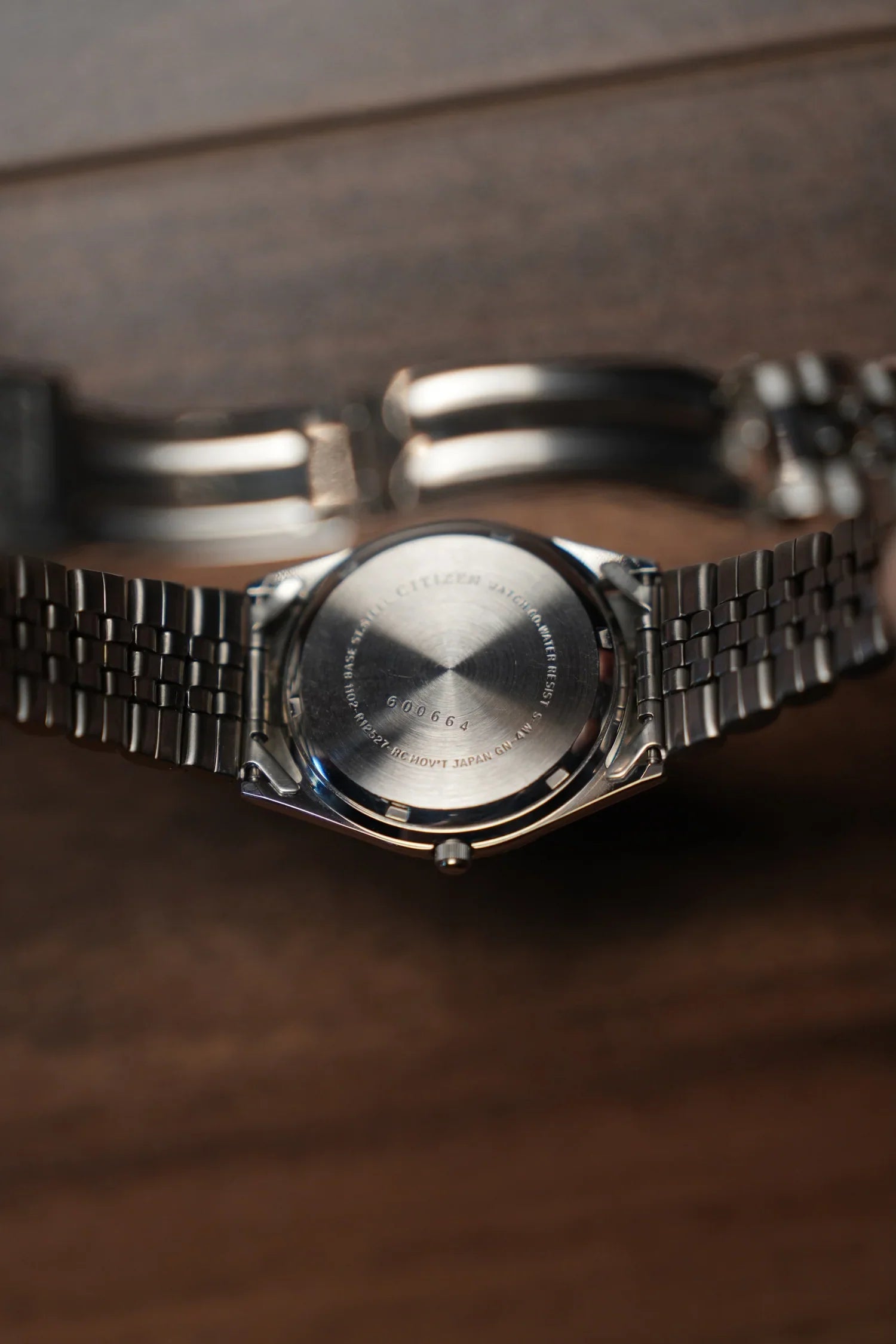 1985 Citizen Coin Bezel Blue Dial CQ 1102-R12527