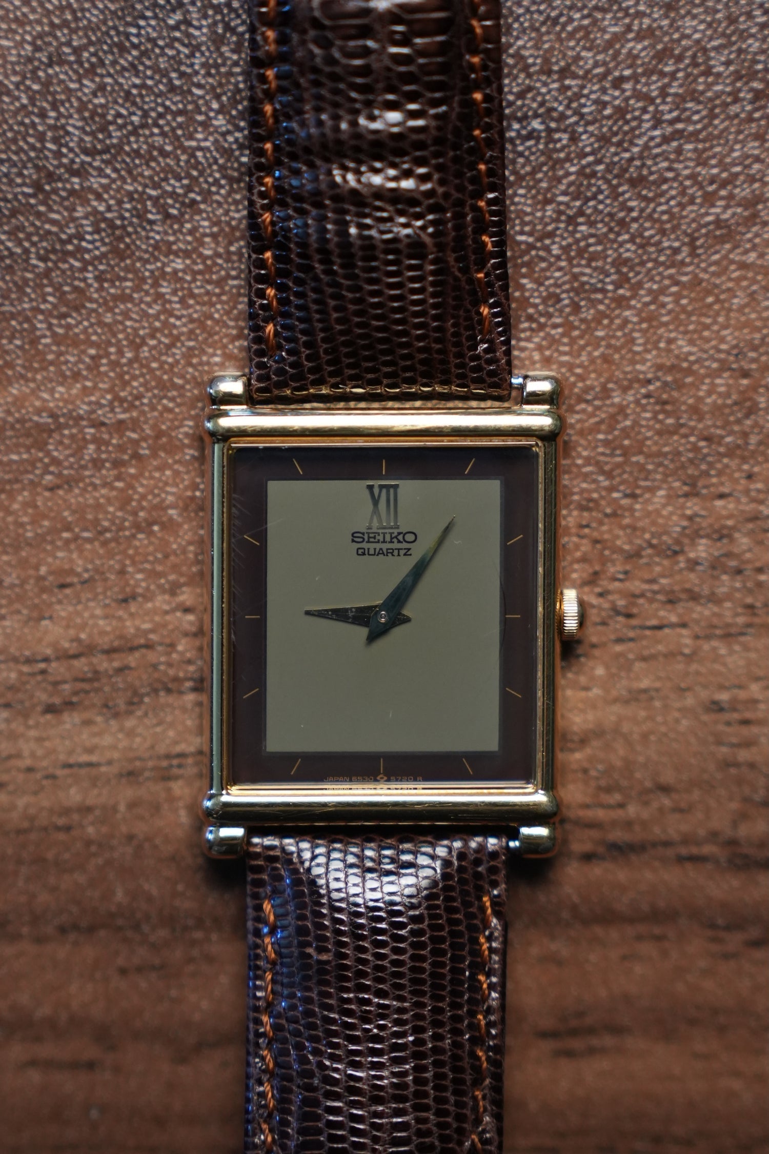 1985 Seiko Tank 6530-5399