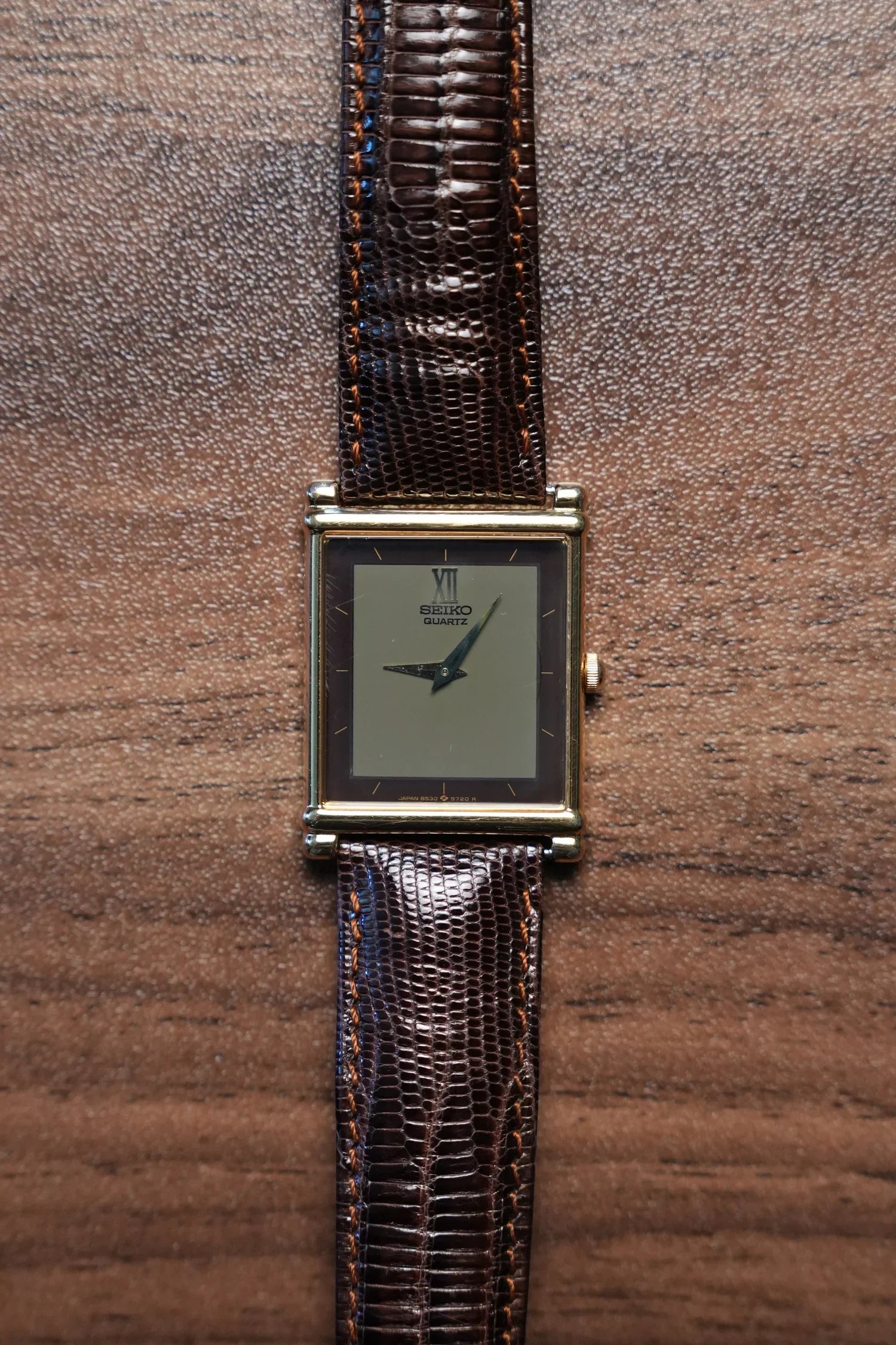 1985 Seiko Tank 6530-5399