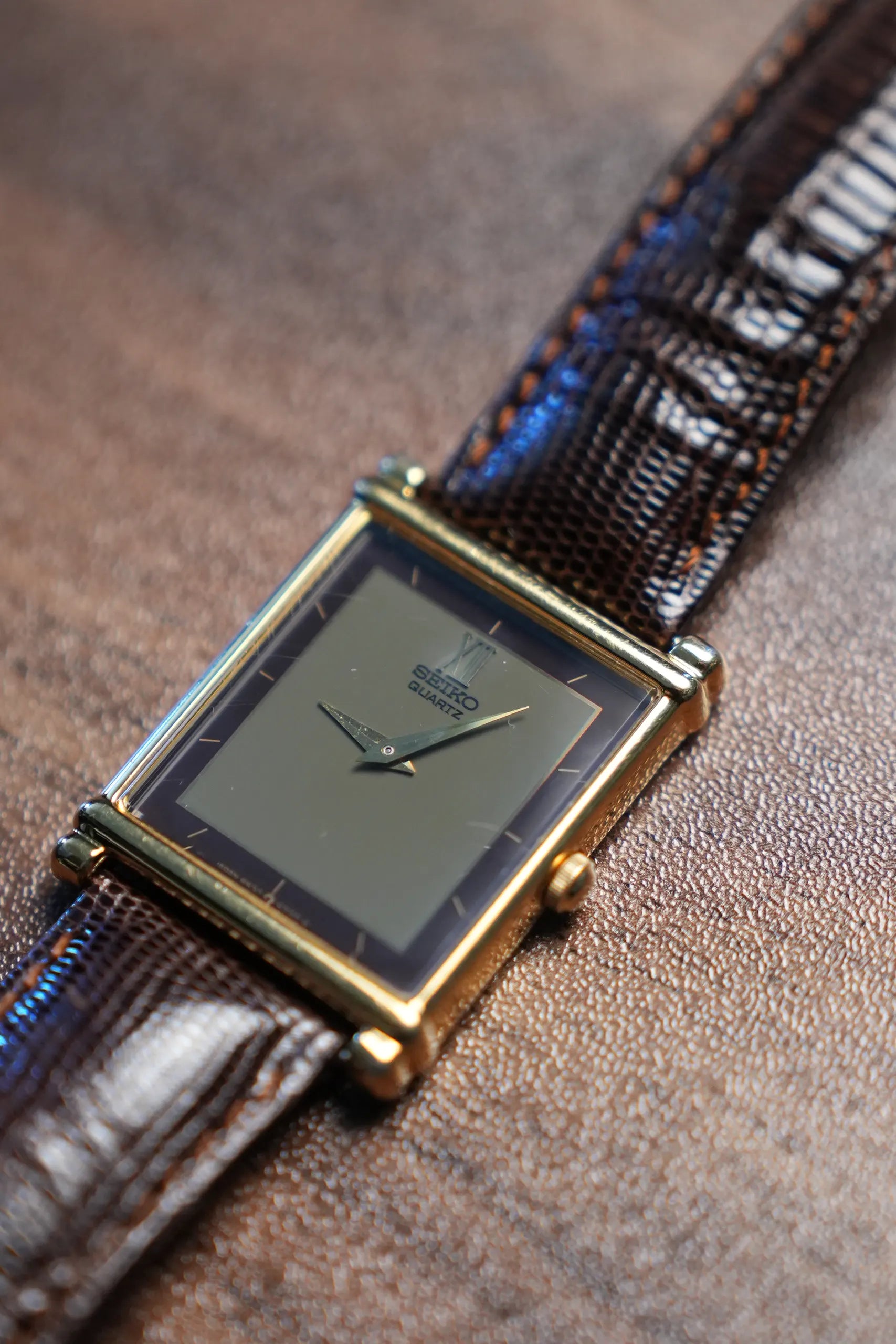 1985 Seiko Tank 6530-5399