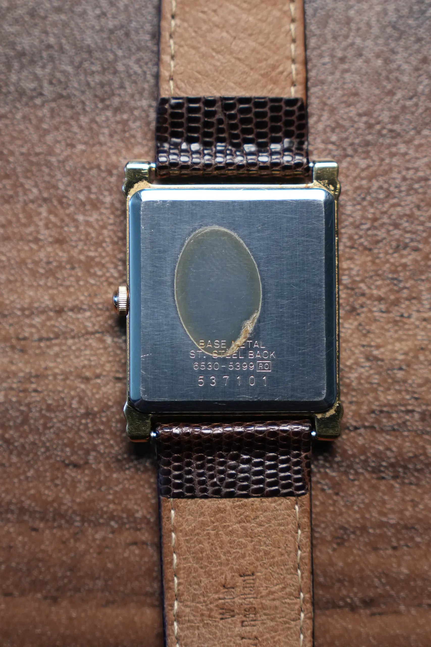 1985 Seiko Tank 6530-5399