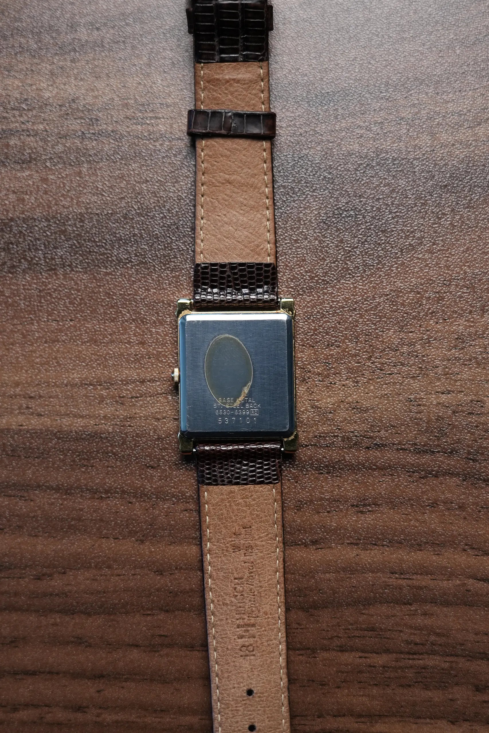 1985 Seiko Tank 6530-5399