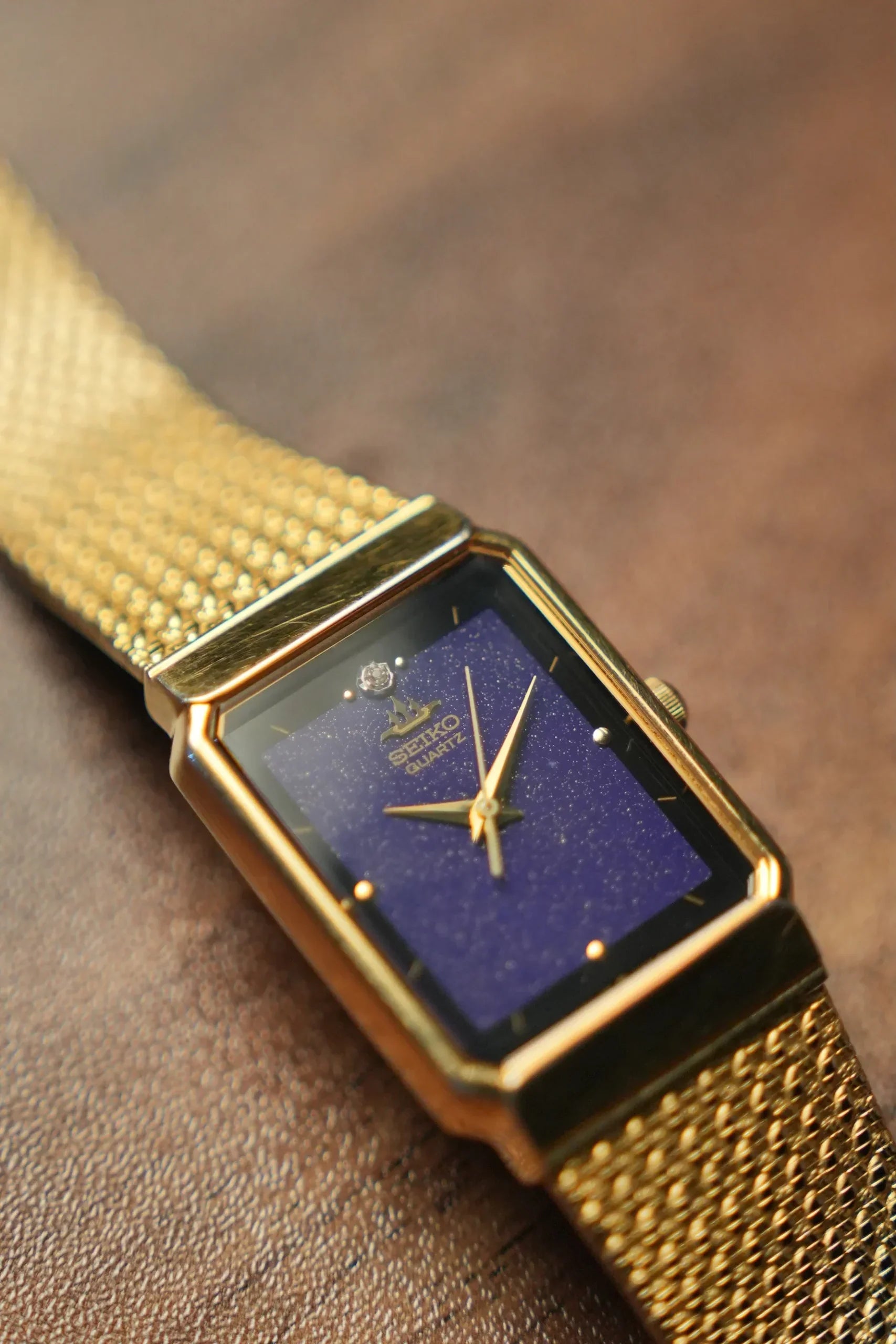 SEIKO 5P31-5C40 Galaxy Quartz 1986 Short Band for Ladies