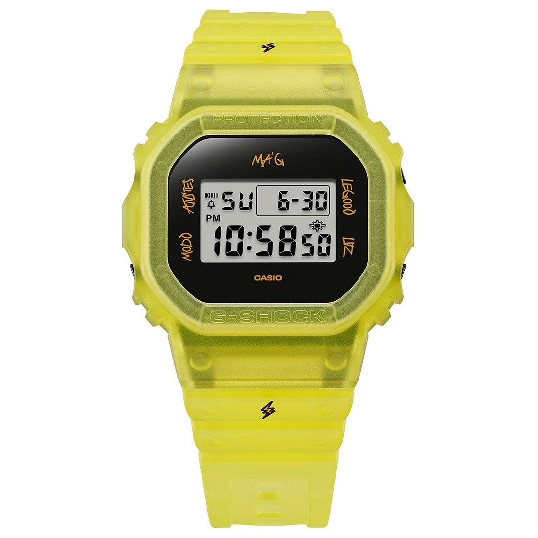 G-Shock x J Balvin DWE5600JB-1A9 – Yellow Black Limited Edition Watch