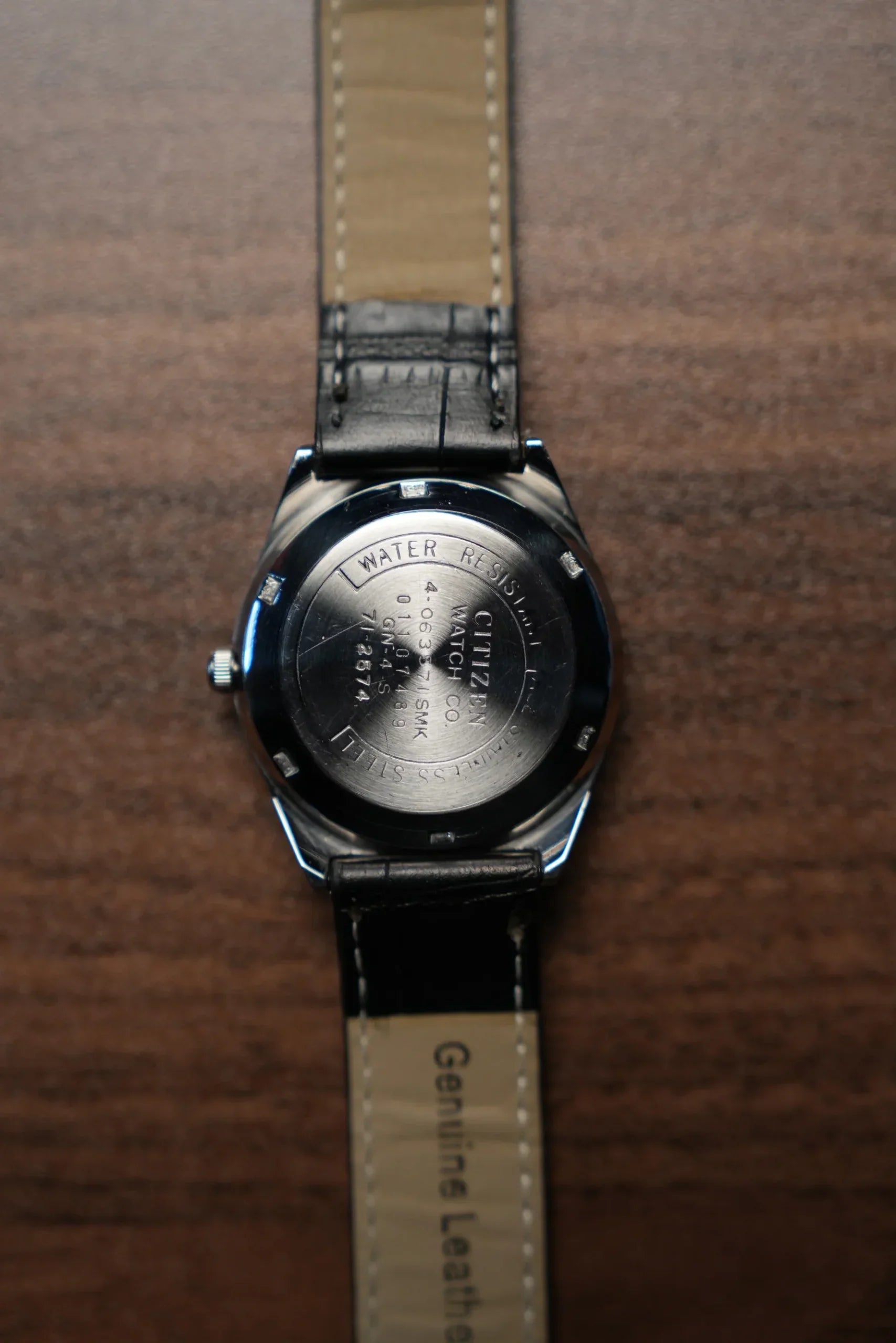 Citizen Automatic Black Checkered Dial 21 Jewel GN-45-71-2574