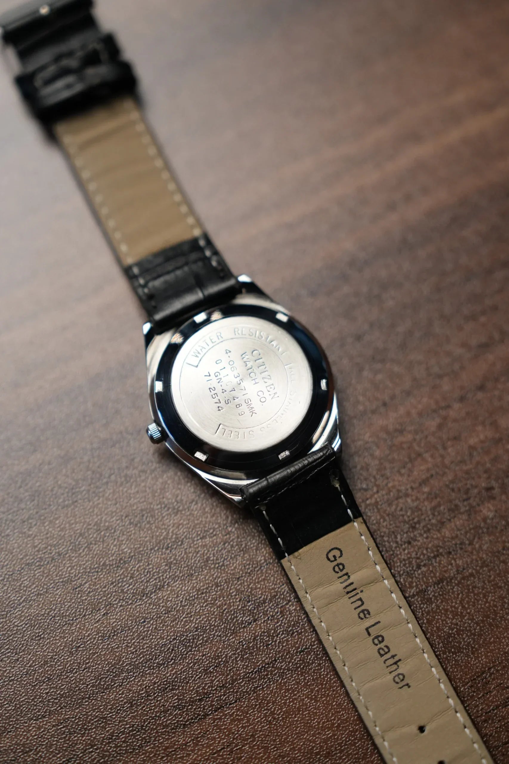 Citizen Automatic Black Checkered Dial 21 Jewel GN-45-71-2574