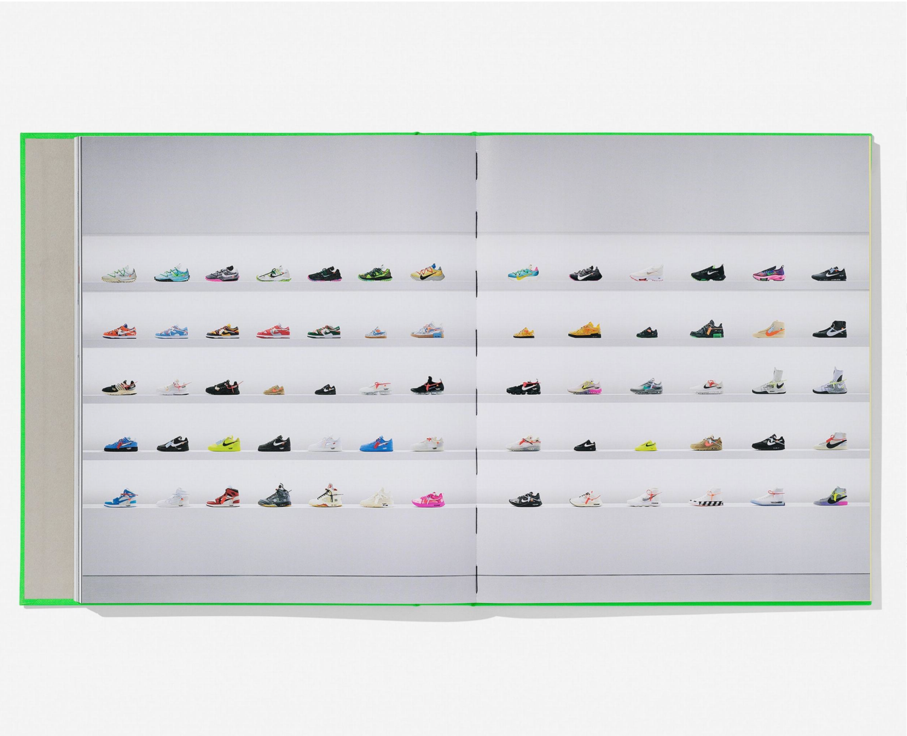 Virgil Abloh x Nike Icons Book – Green Hardcover Edition