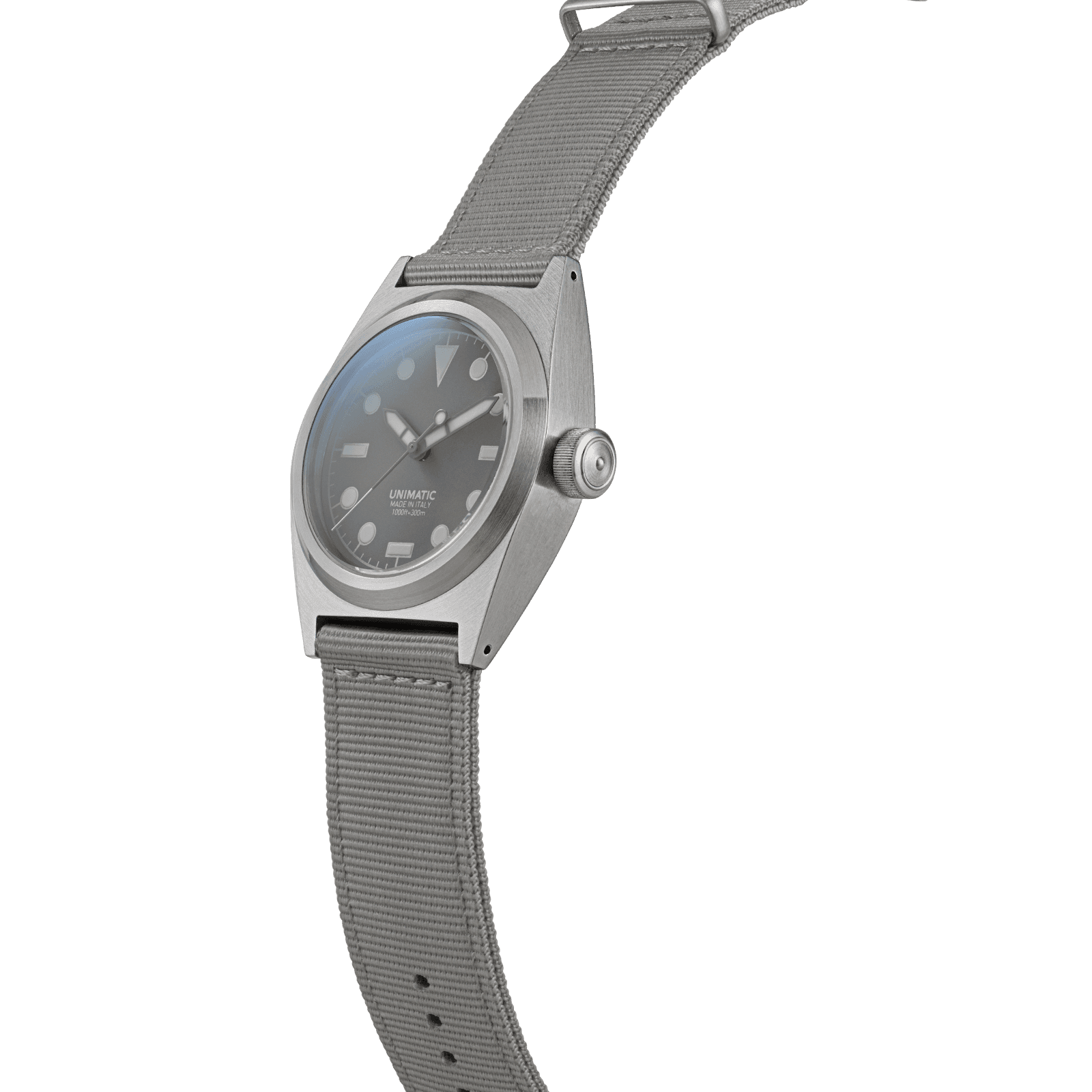 Unimatic U2-F Watch – Limited Edition of 500 | Gray Silver Field Watch