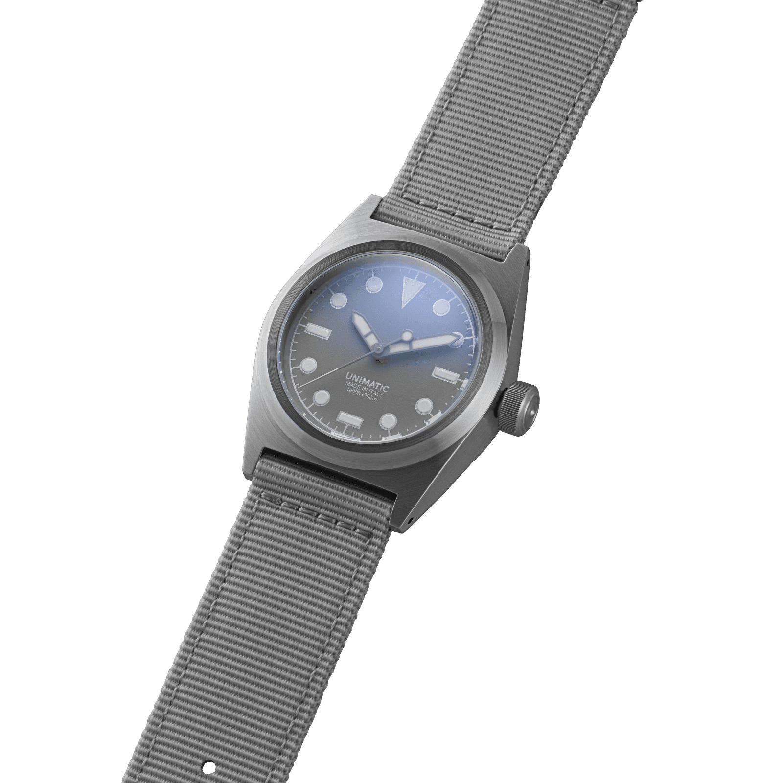 Unimatic U2-F Watch – Limited Edition of 500 | Gray Silver Field Watch