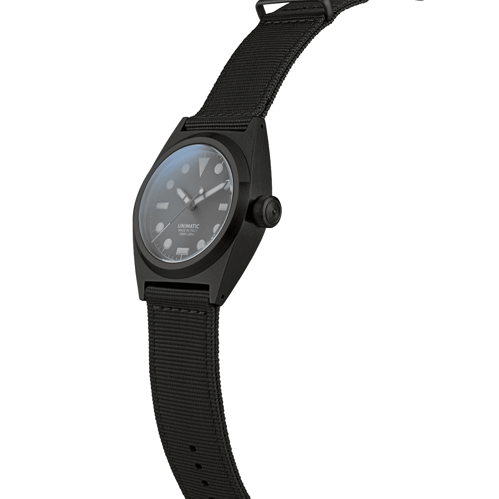 Unimatic U2-FN Watch – Limited Edition of 250 | Black DLC Field Watch