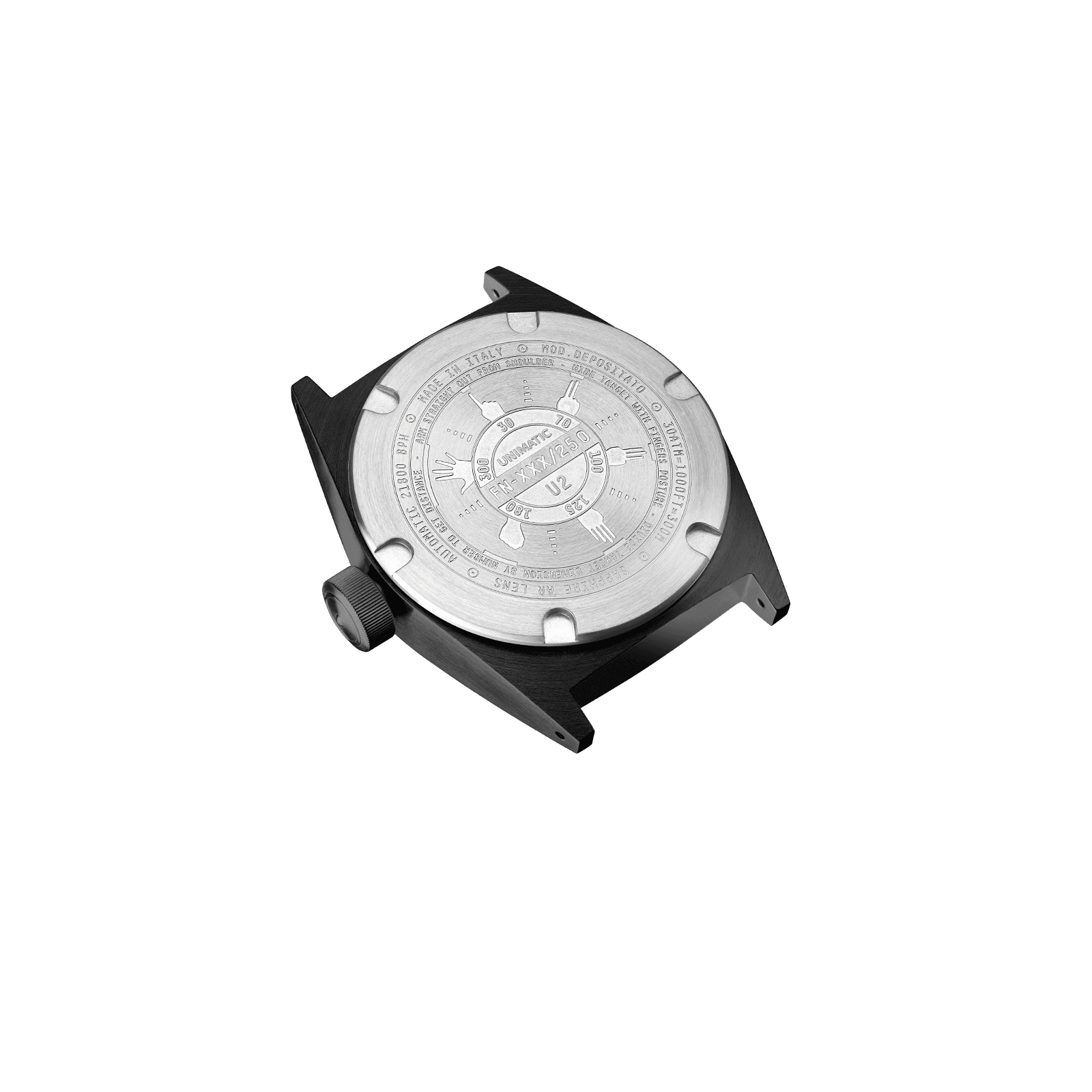 Unimatic U2-FN Watch – Limited Edition of 250 | Black DLC Field Watch