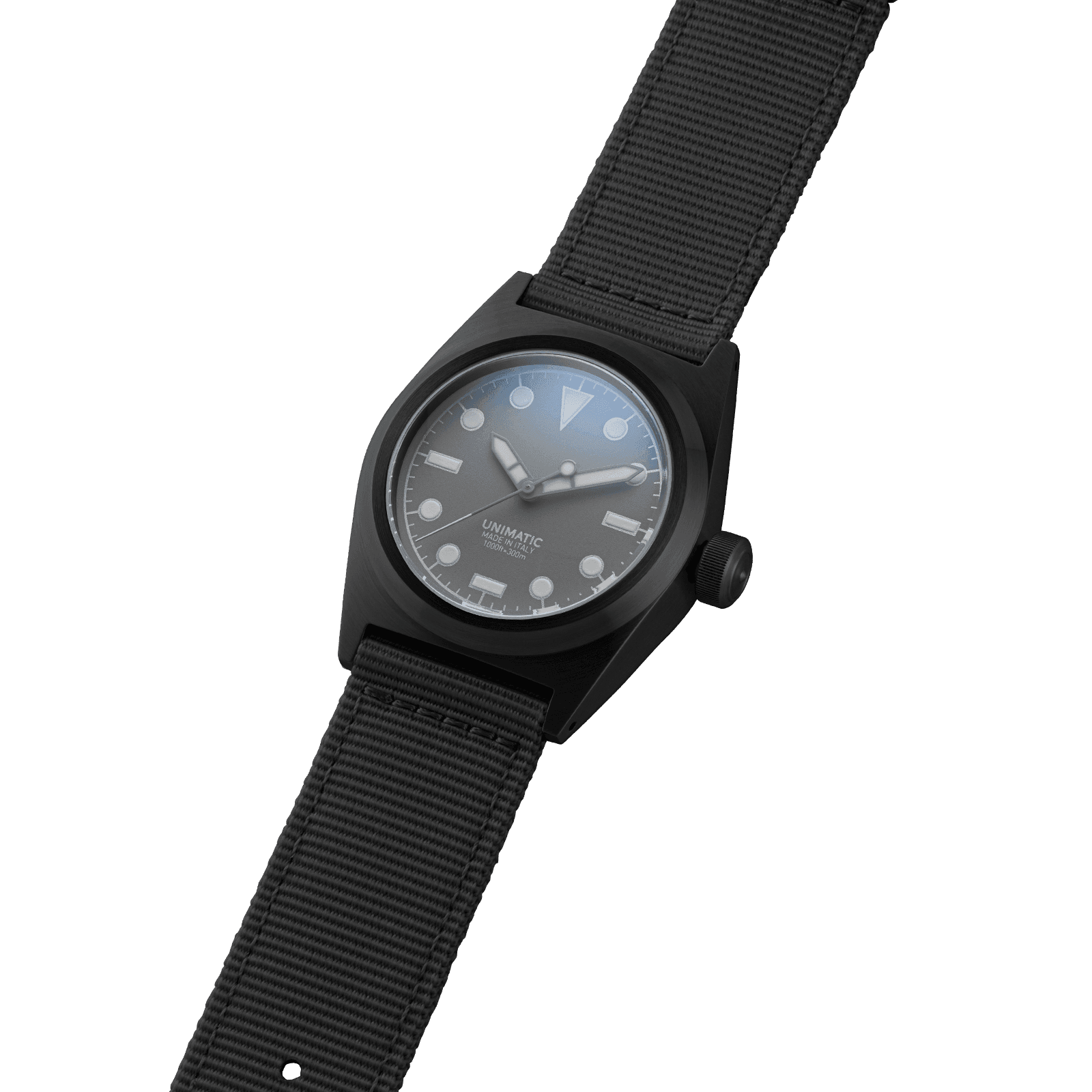 Unimatic U2-FN Watch – Limited Edition of 250 | Black DLC Field Watch