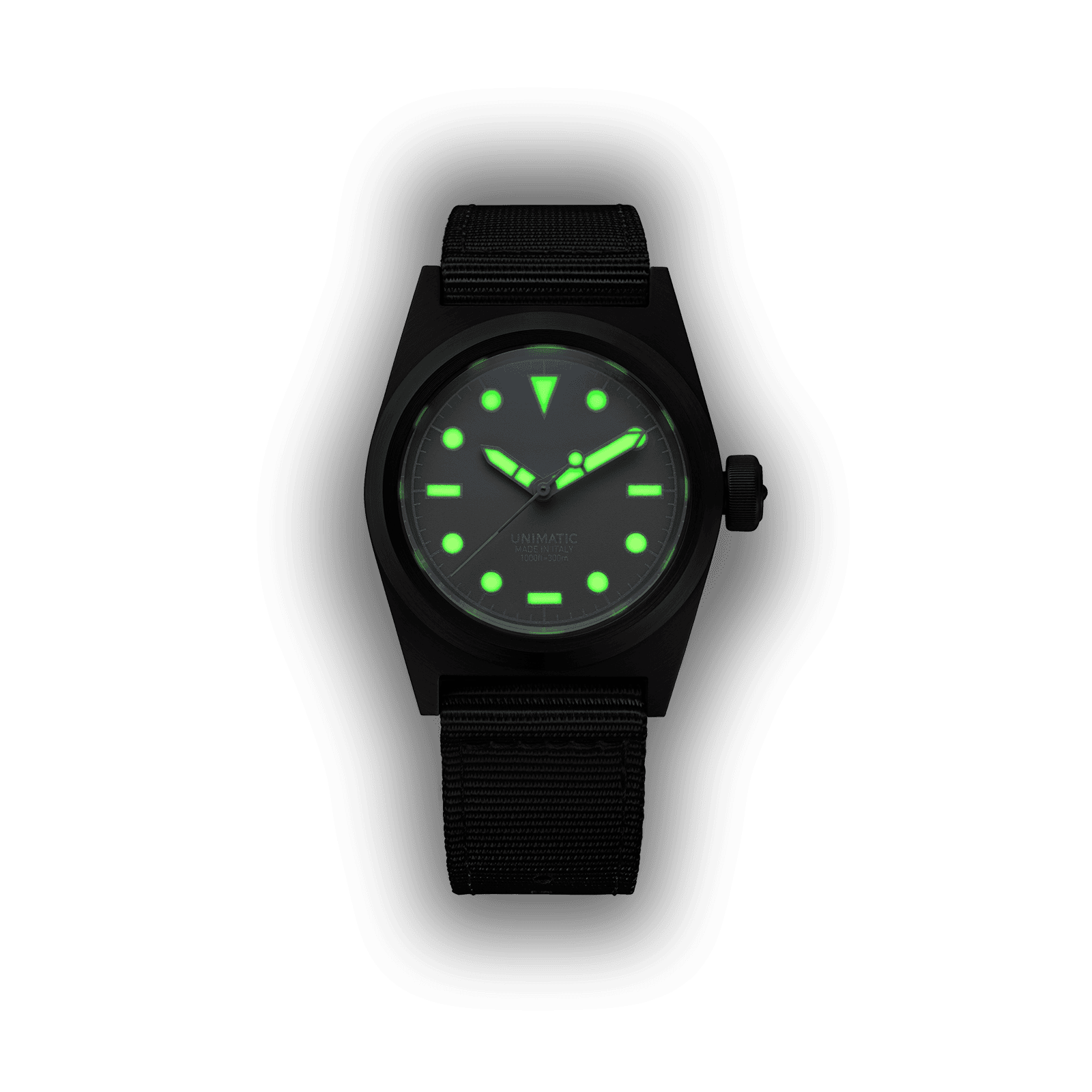 Unimatic U2-FN Watch – Limited Edition of 250 | Black DLC Field Watch