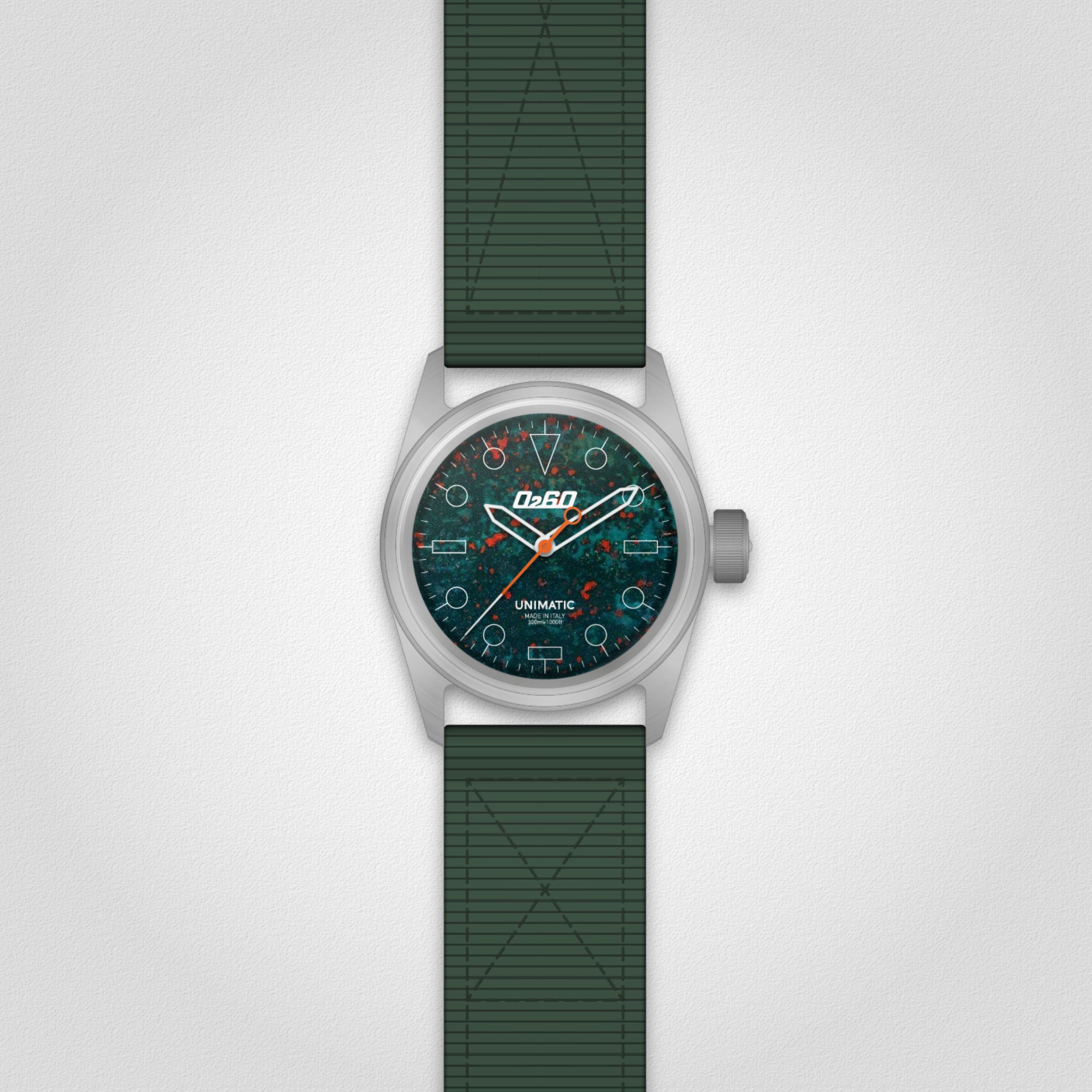 Unimatic U5S-0260-BS Bloodstone Dial Automatic Watch