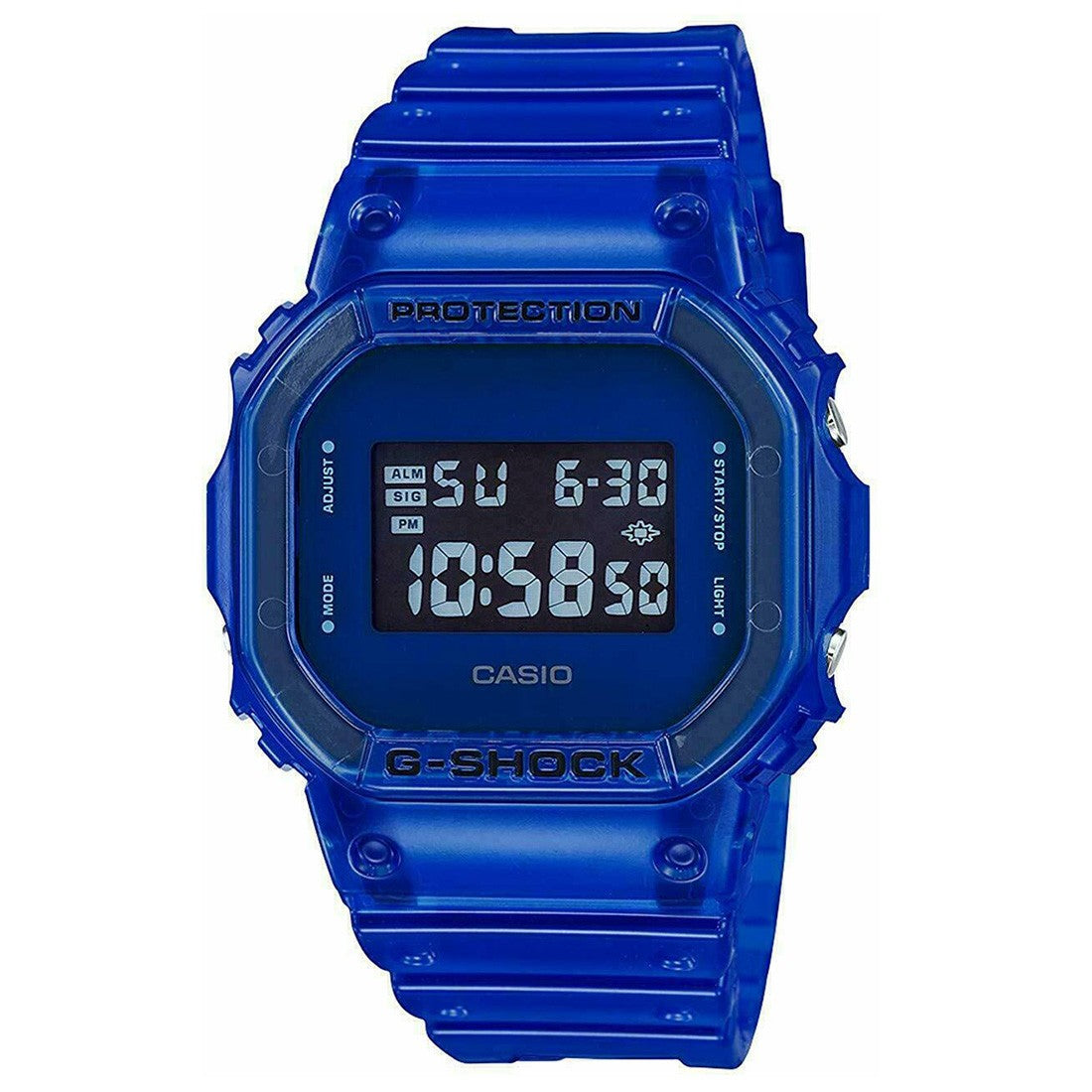 G-Shock DW5600SB-2 Watch – Blue Digital Classic Watch