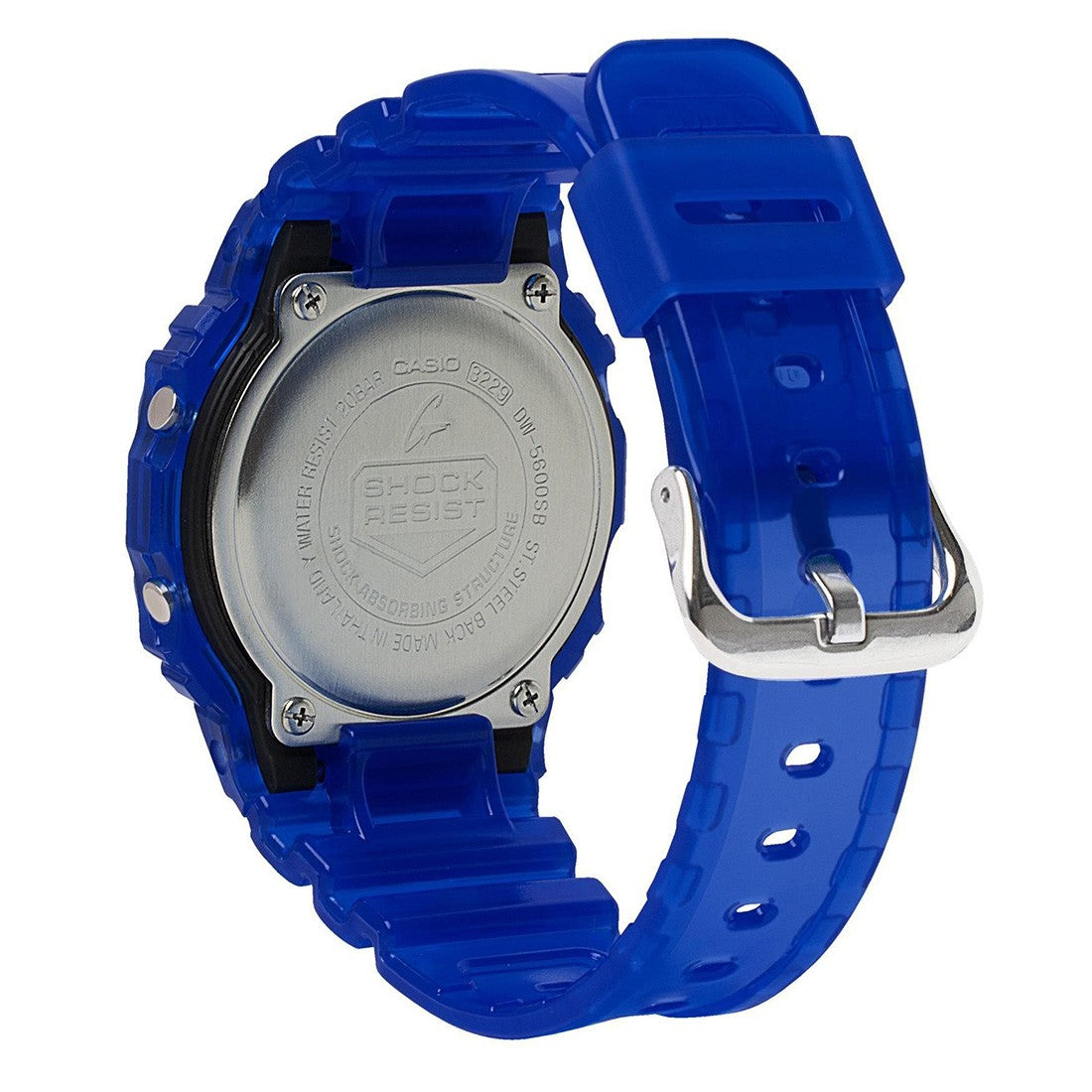 G-Shock DW5600SB-2 Watch – Blue Digital Classic Watch