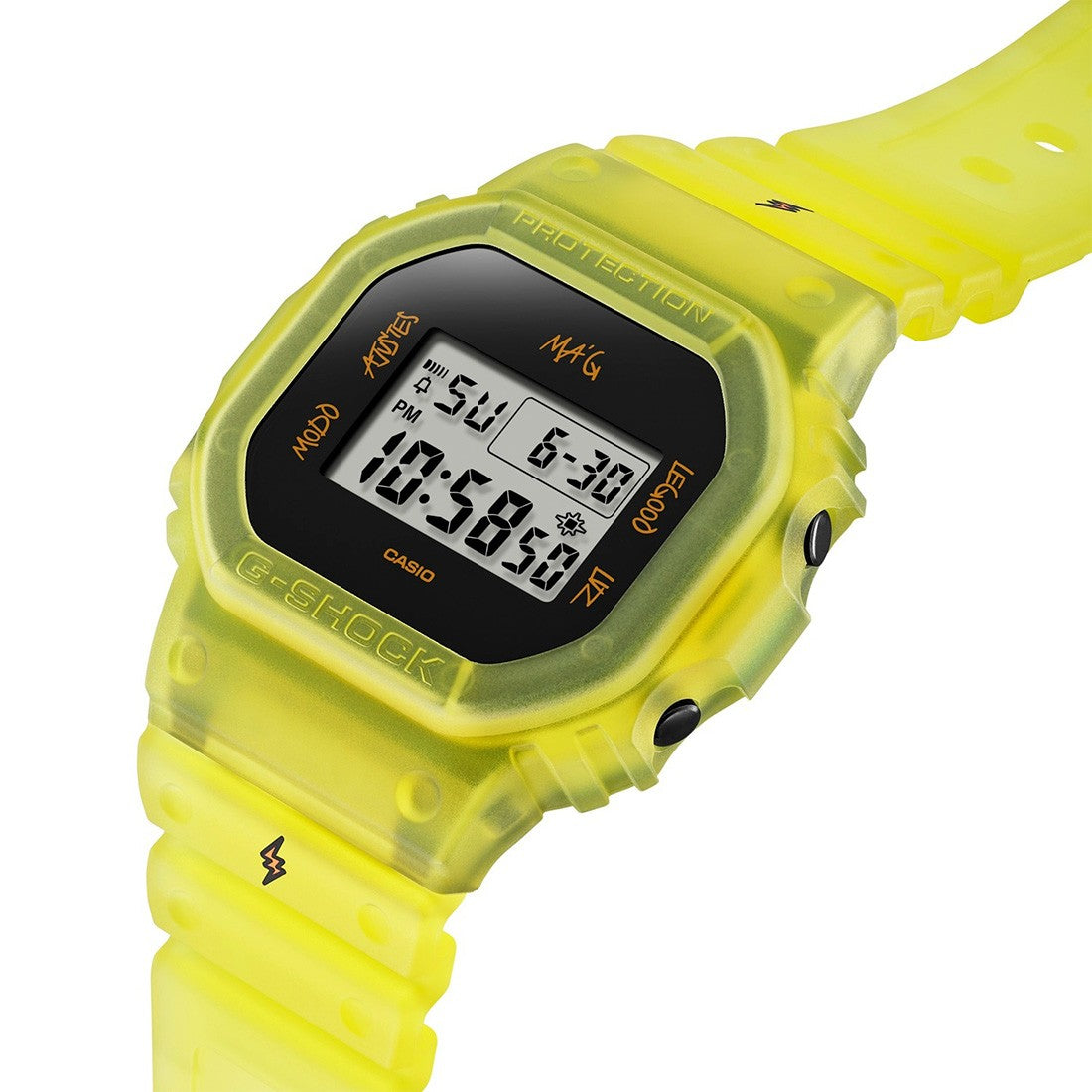 G-Shock x J Balvin DWE5600JB-1A9 – Yellow Black Limited Edition Watch