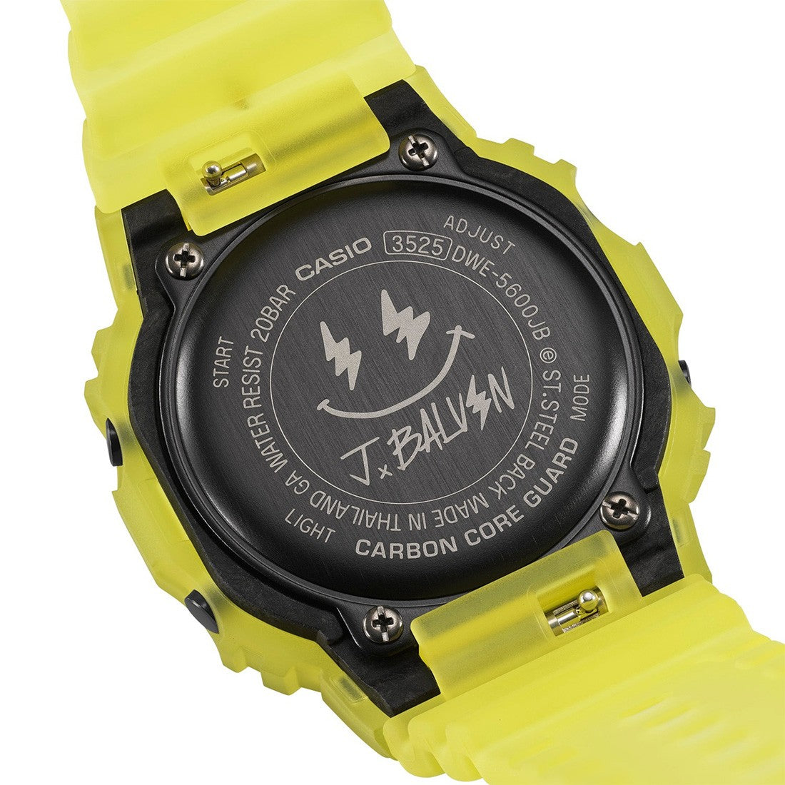 G-Shock x J Balvin DWE5600JB-1A9 – Yellow Black Limited Edition Watch