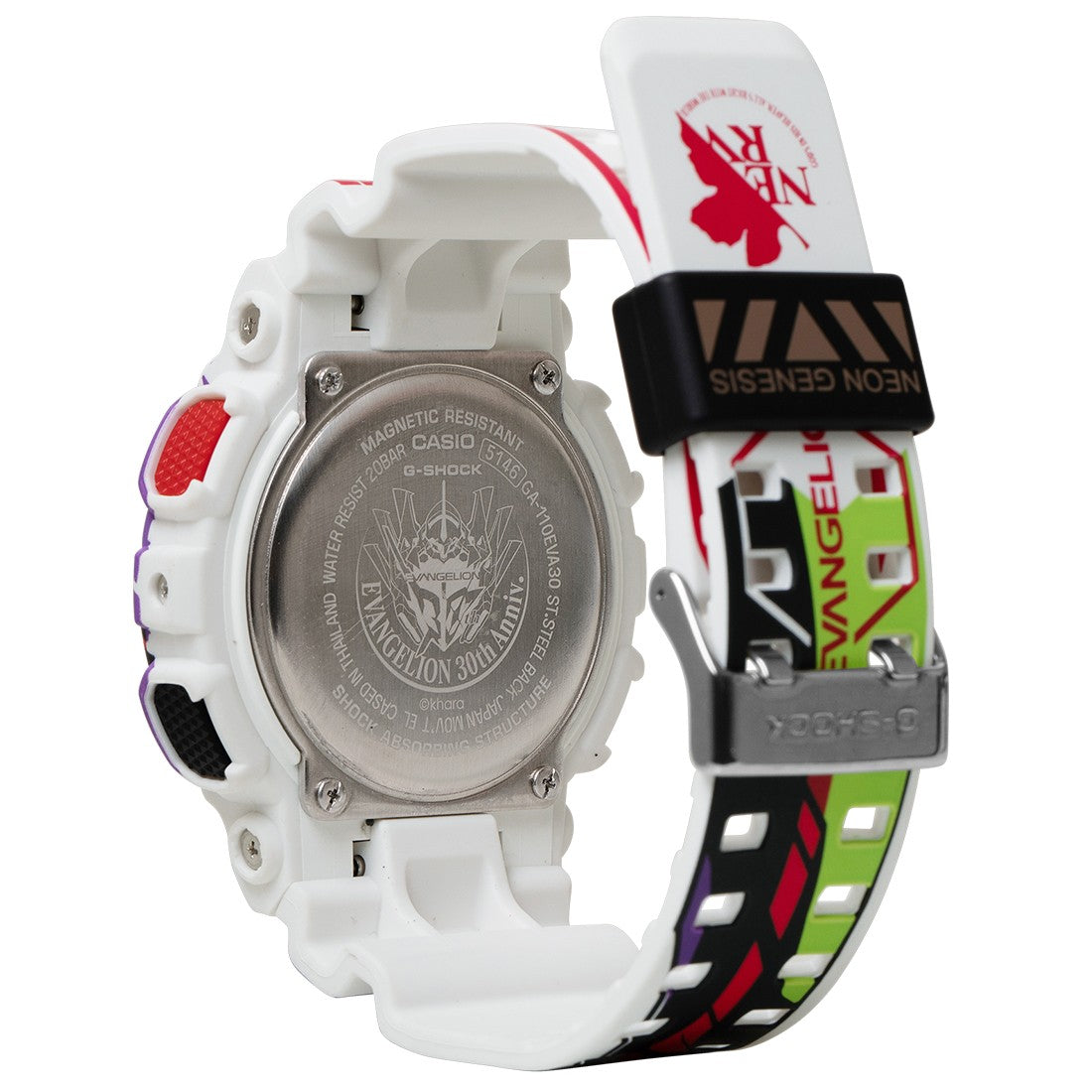 G-Shock Evangelion GA110EVA30-7A – Purple Multi Anime Collab Watch