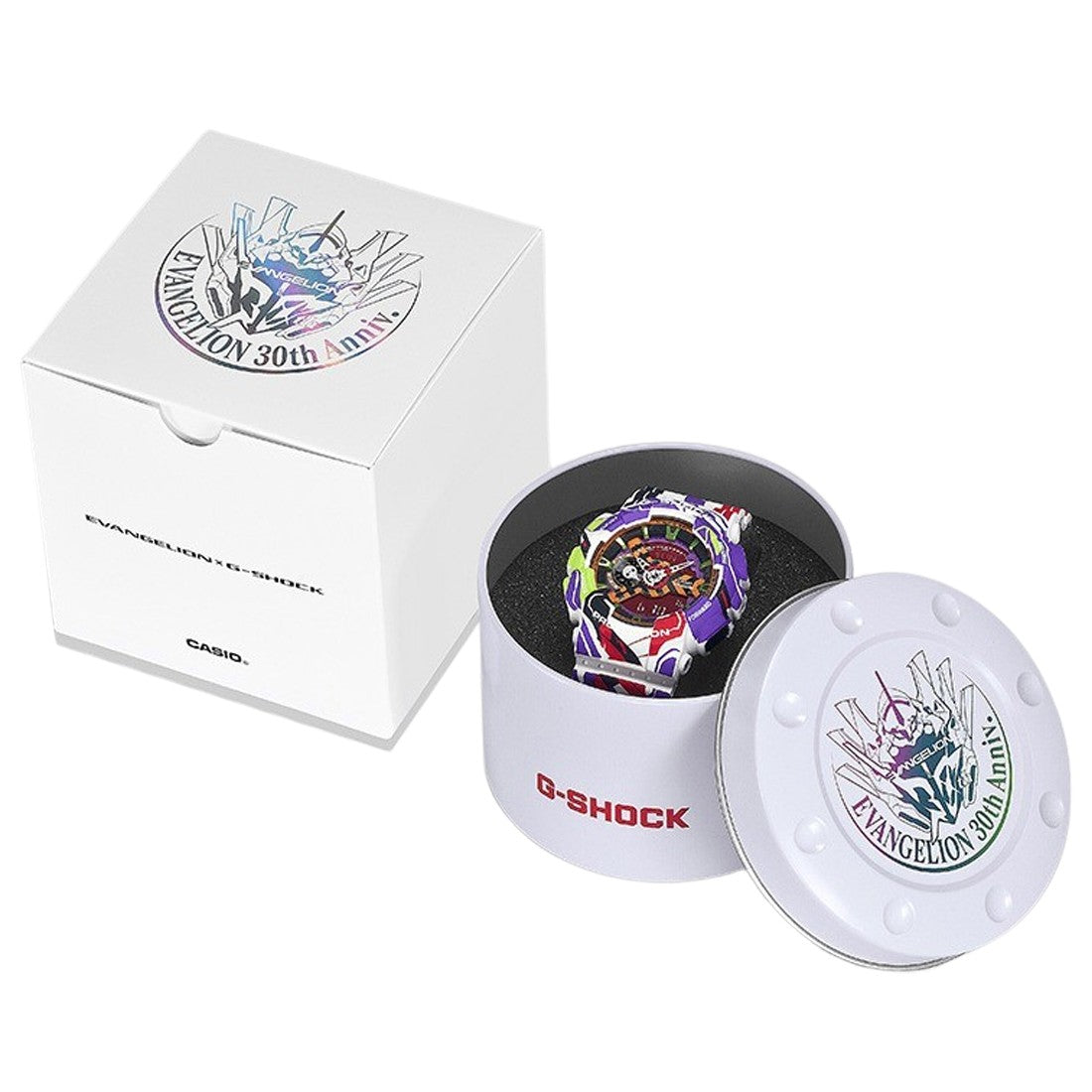 G-Shock Evangelion GA110EVA30-7A – Purple Multi Anime Collab Watch