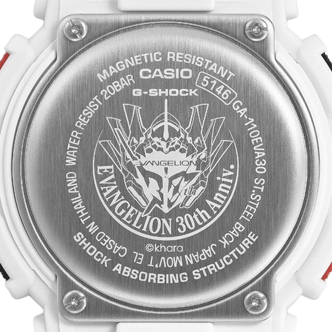 G-Shock Evangelion GA110EVA30-7A – Purple Multi Anime Collab Watch