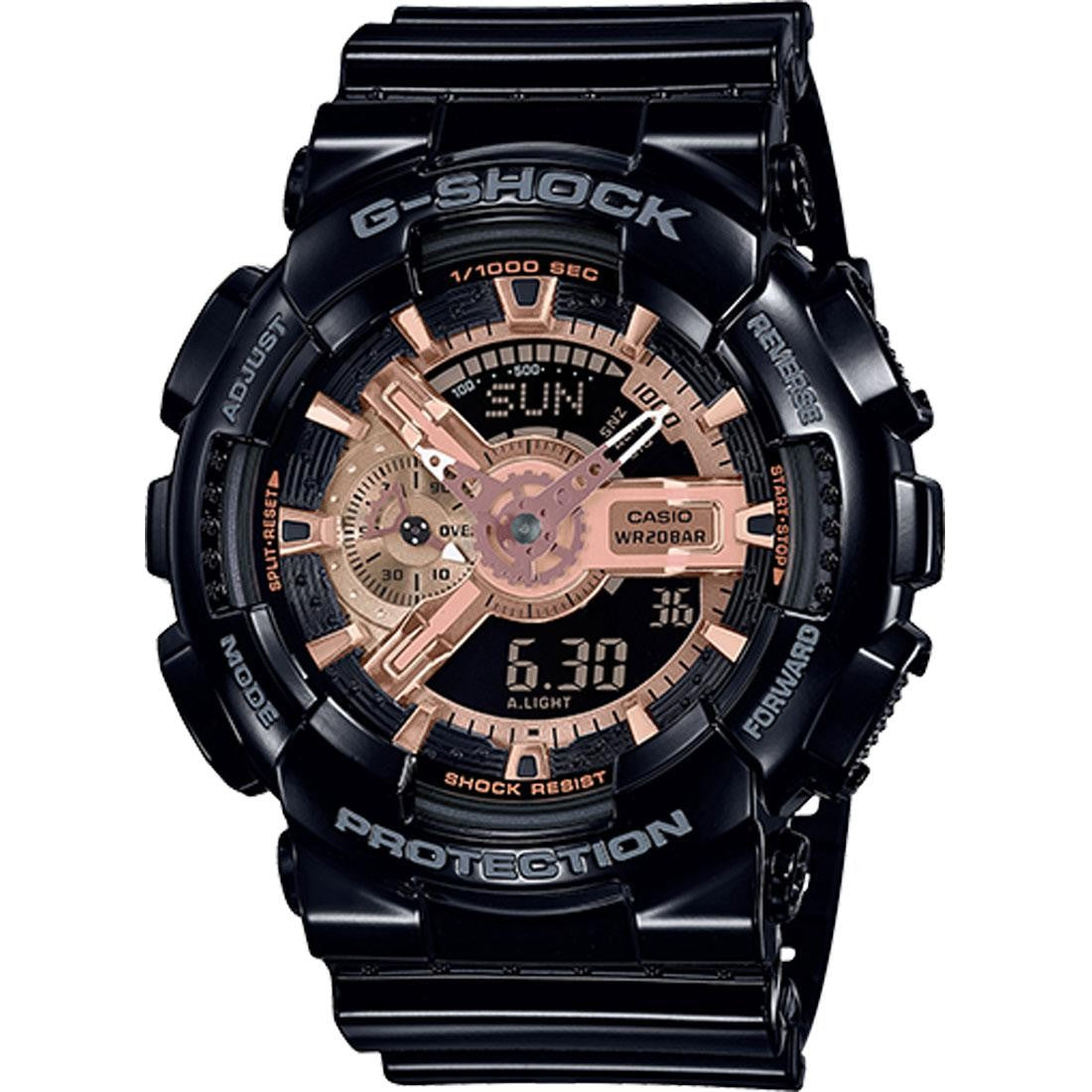 G-Shock GA110MMC – Black Gold Analog Digital Watch