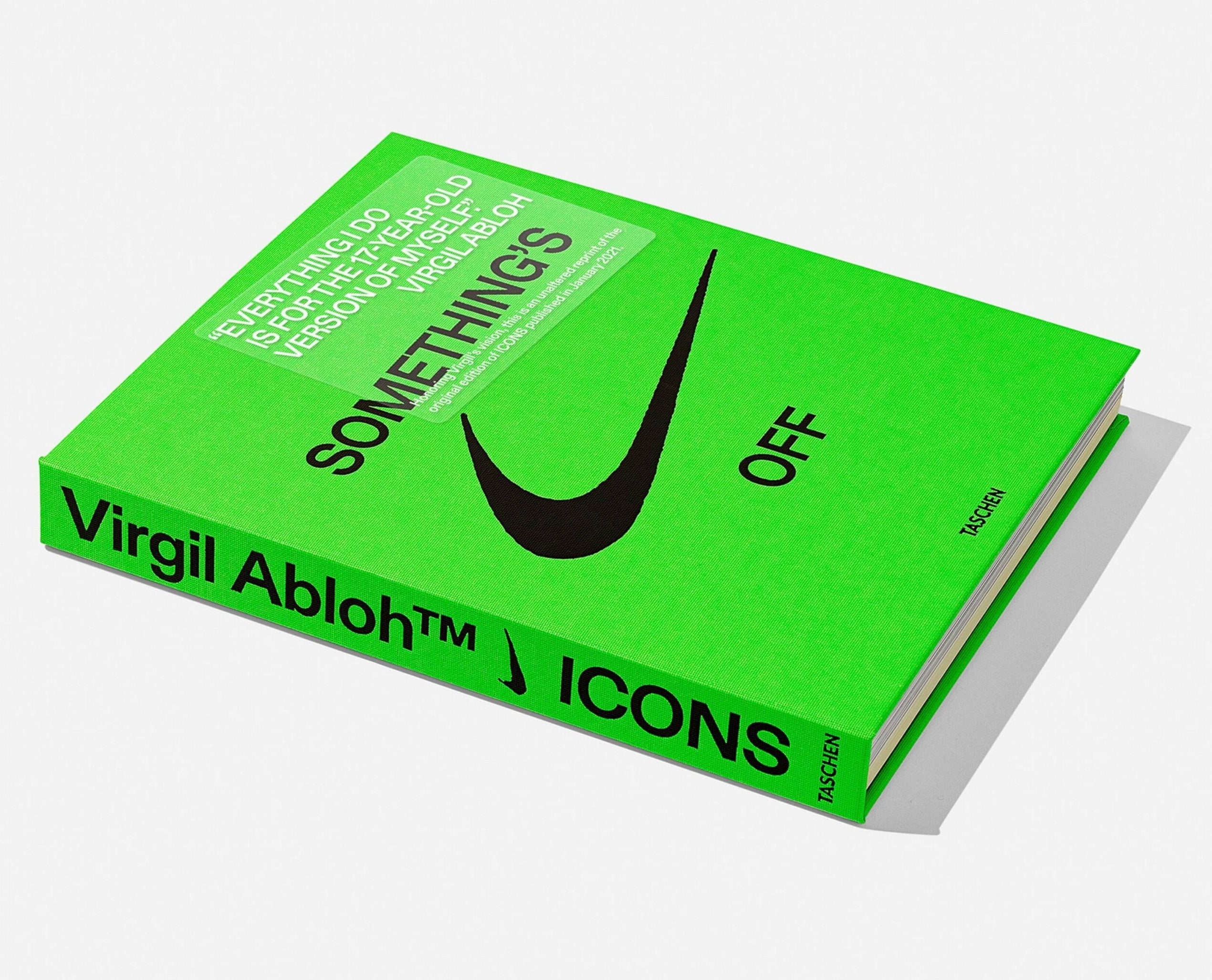 Virgil Abloh x Nike Icons Book – Green Hardcover Edition
