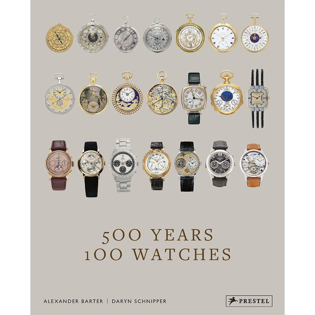 500 Years, 100 Watches Book – Beige Hardcover Collector Edition