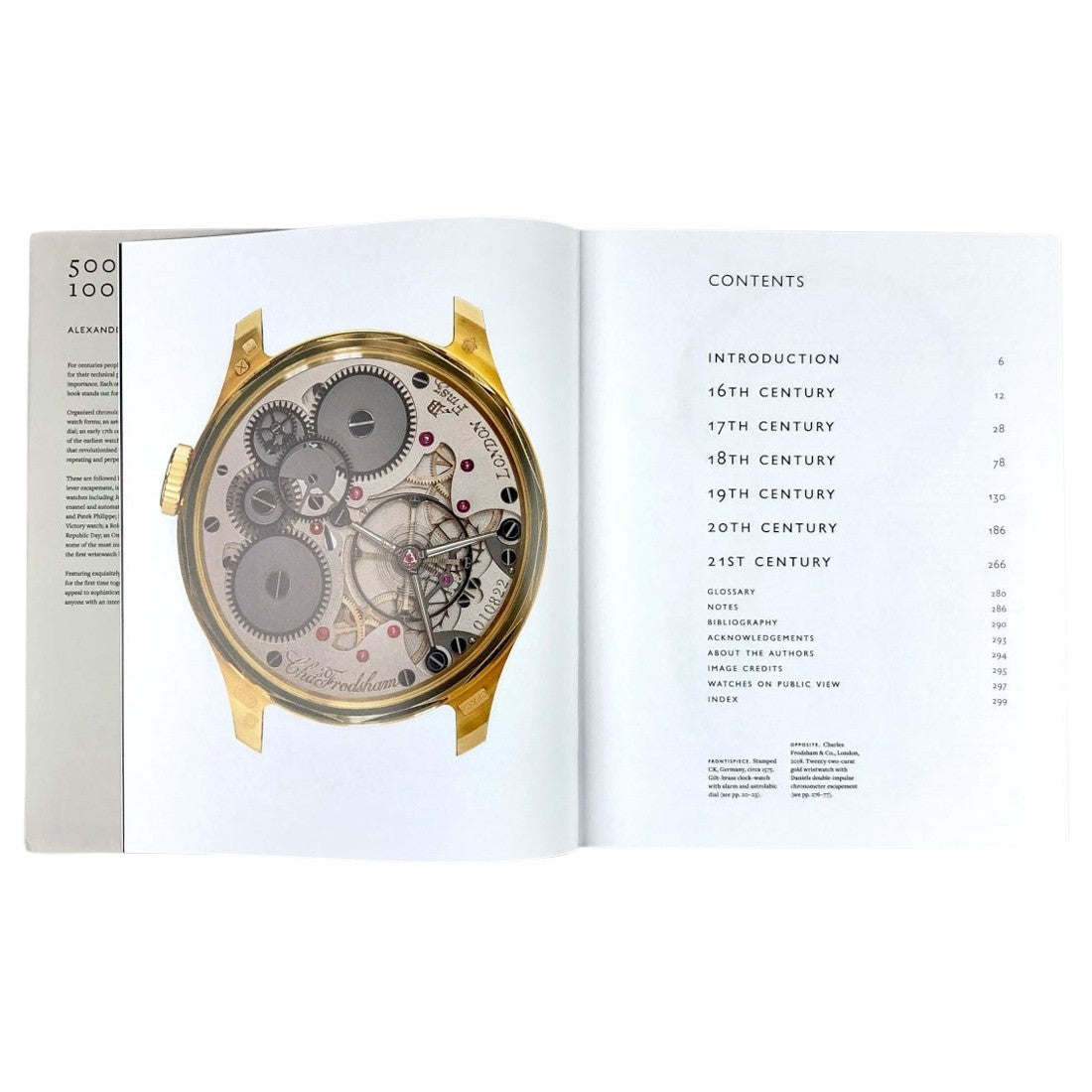 500 Years, 100 Watches Book – Beige Hardcover Collector Edition
