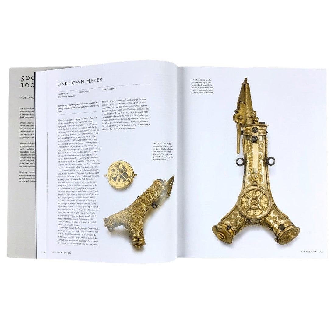 500 Years, 100 Watches Book – Beige Hardcover Collector Edition