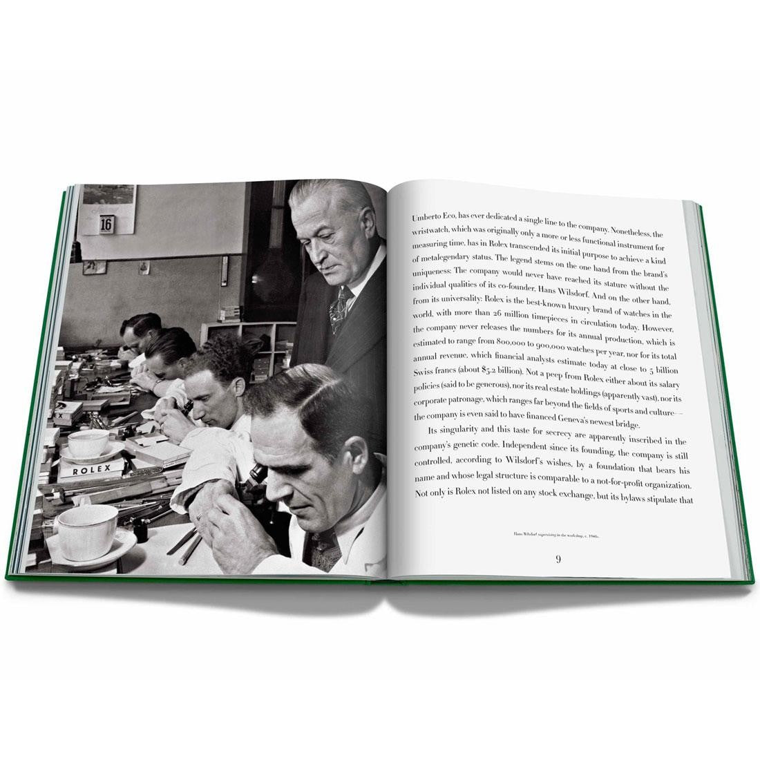 Rolex: The Impossible Collection Book – Green Hardcover Luxury Edition