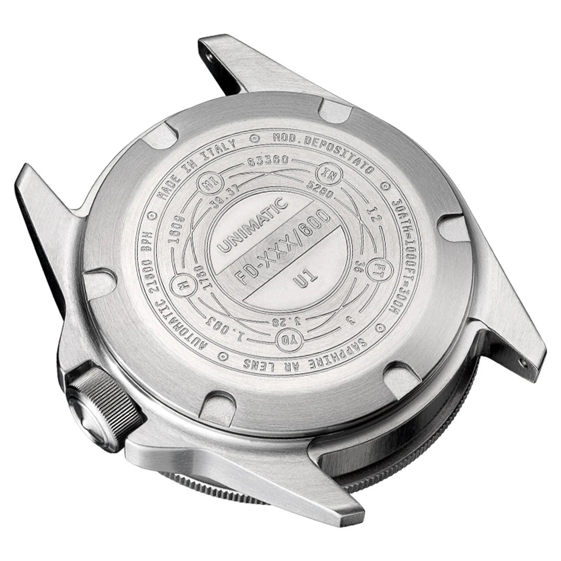 Unimatic U1-FD Diving Watch Kit – Limited Edition of 600 | Black Silver Diver Watch