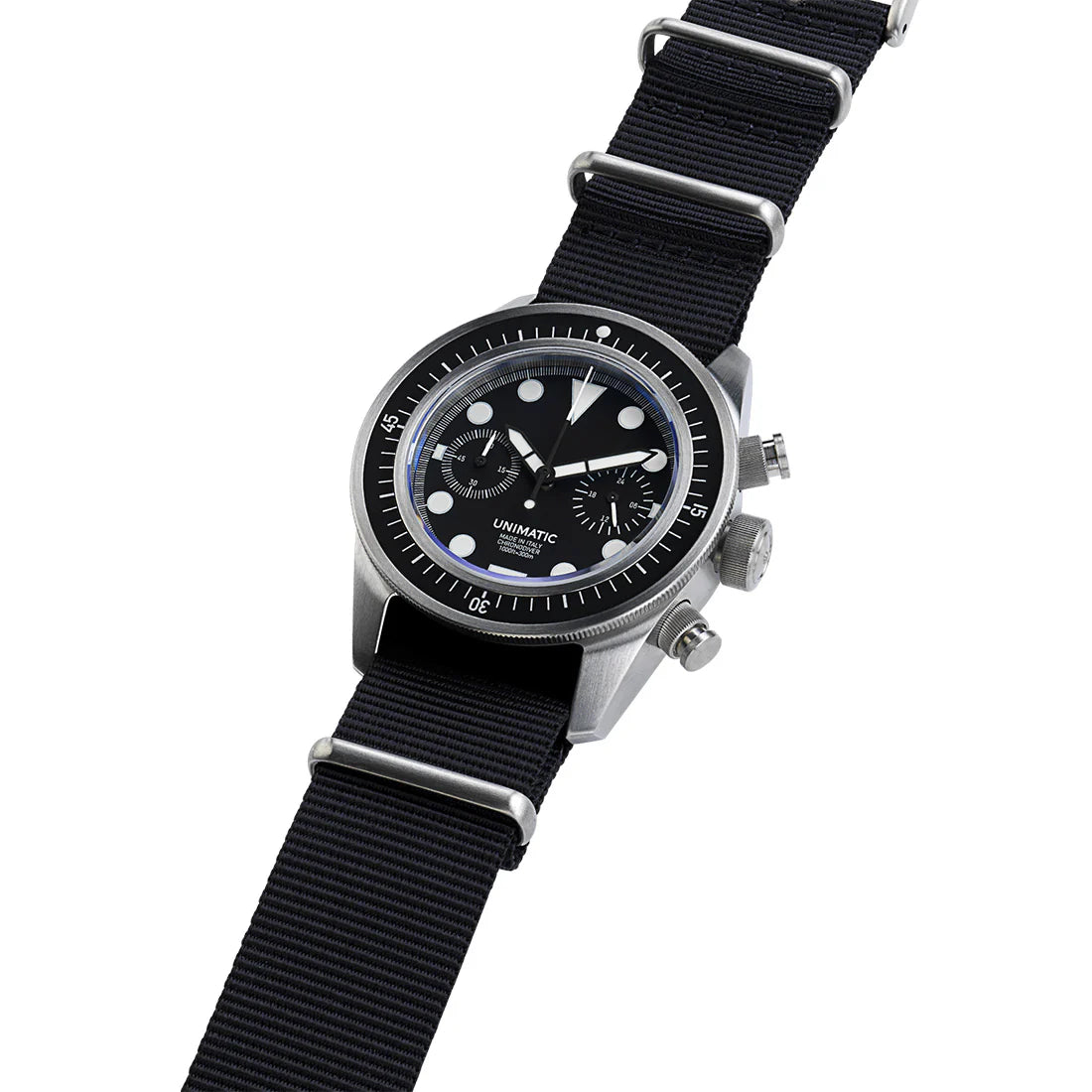 Unimatic U3F Watch Kit – Limited Edition of 600 | Black White Diver Watch